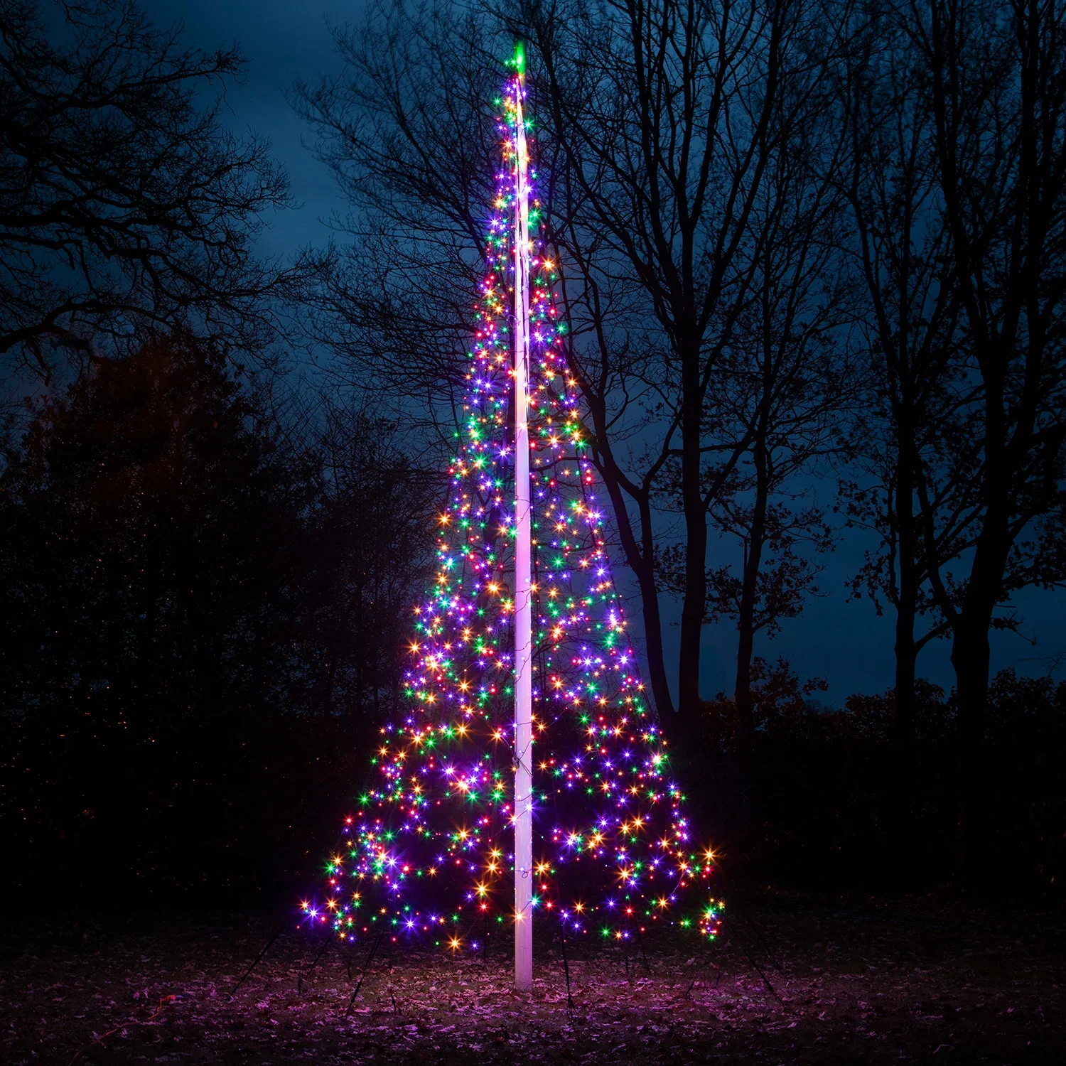 Fairybell Flagpole Christmas Tree Lights - Image 9