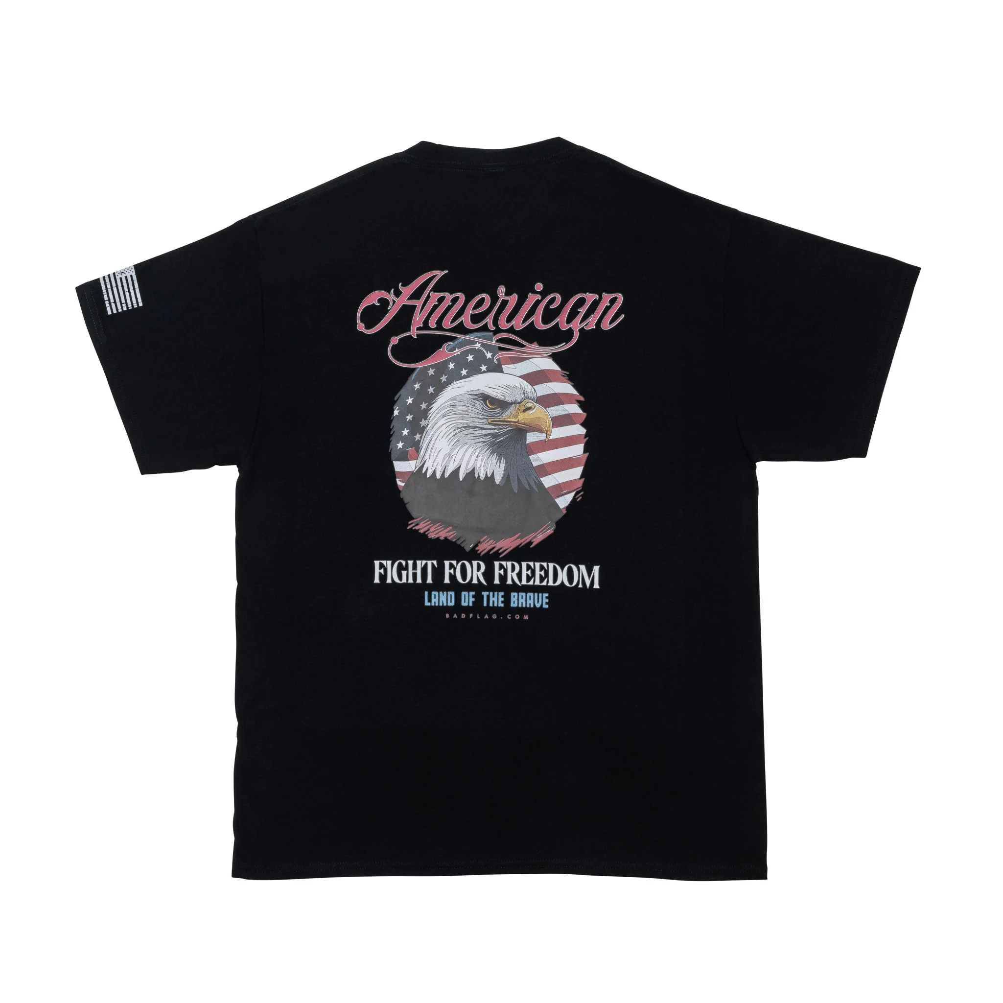 Fight for Freedom Graphic Tee-black *BadFlag* - Image 2