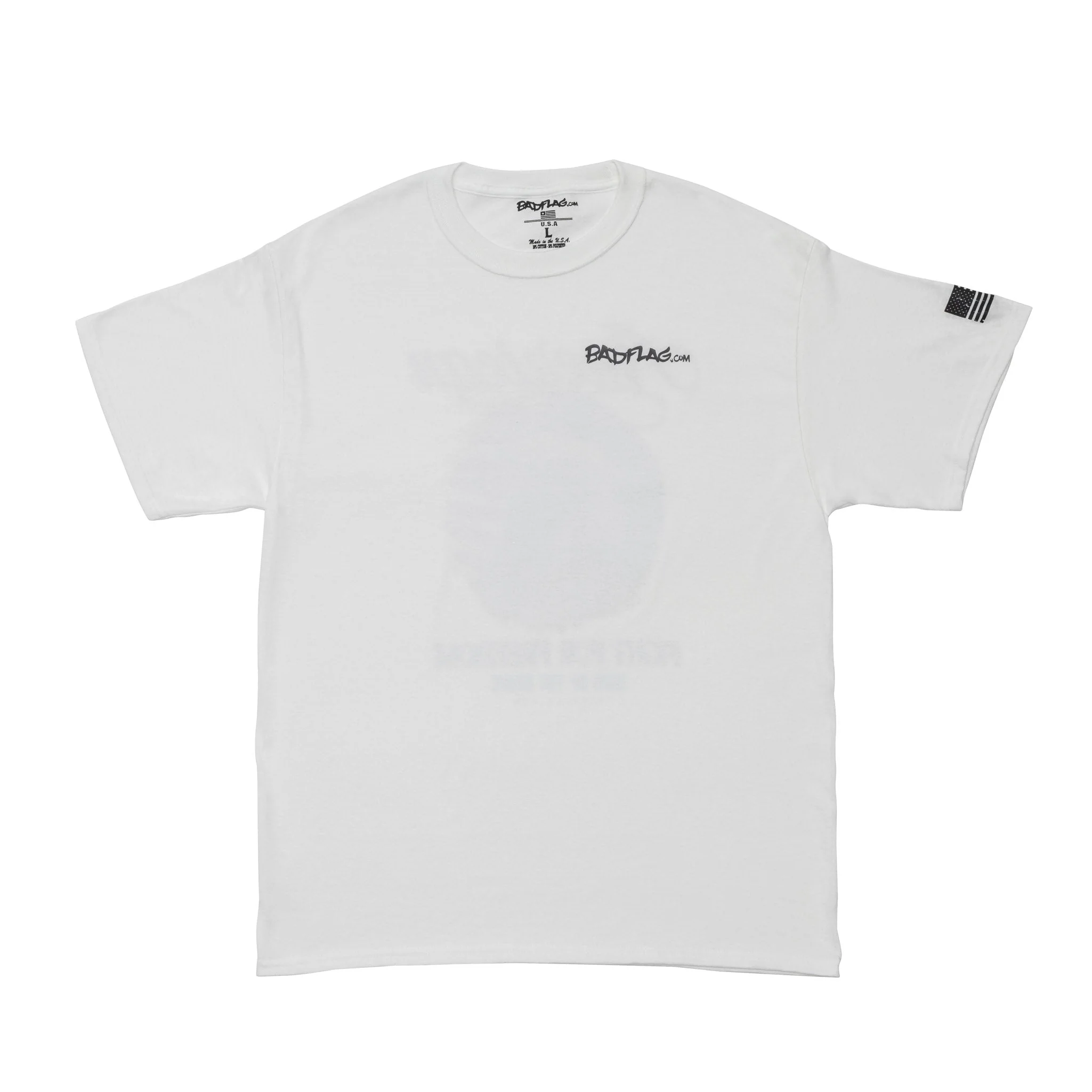 Fight for Freedom Graphic Tee-white *BadFlag* - Image 3