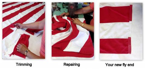 Flag Repair & Re-Hemming Service - Image 2