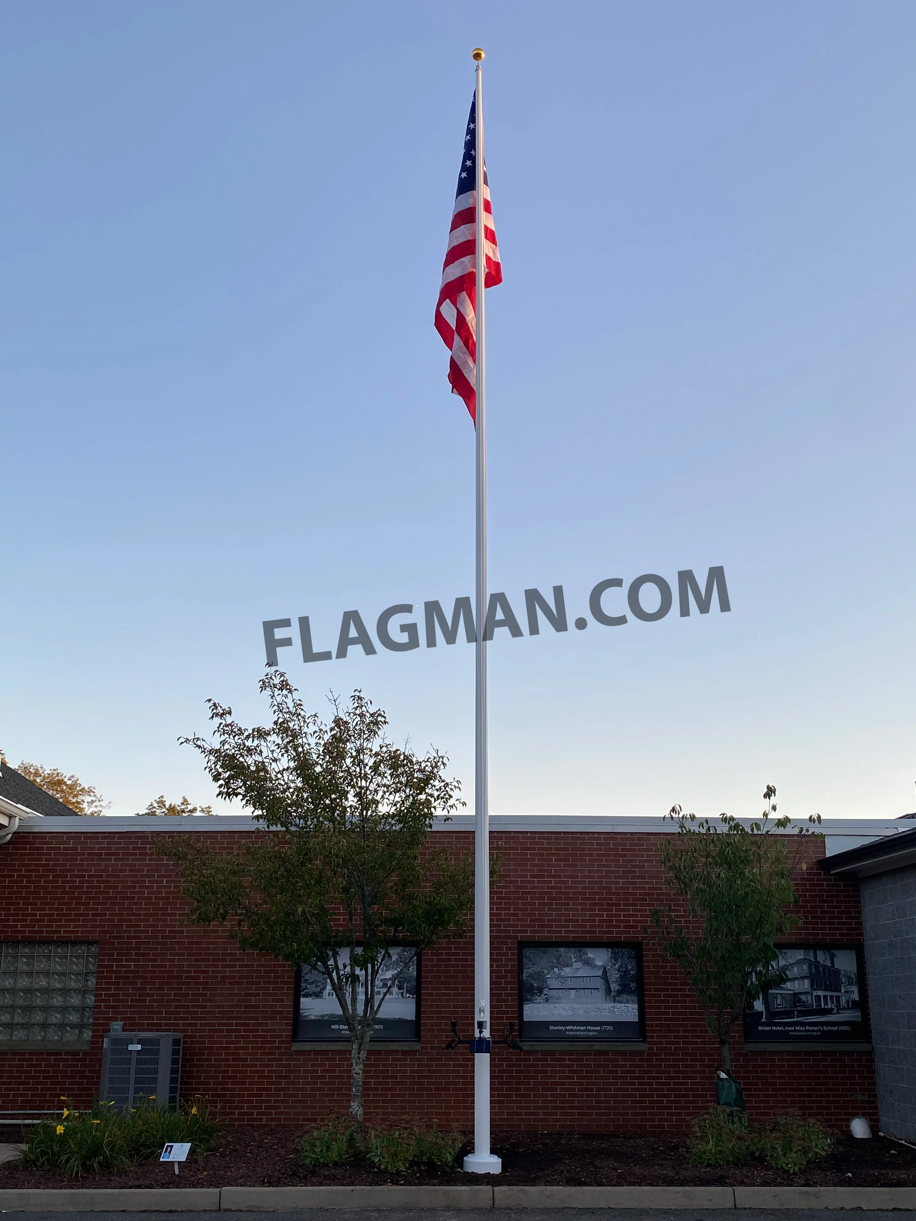 Flagmore™ Fiberglass Flagpole with External Rope - 20-Year Warranty | Made in USA - Image 5
