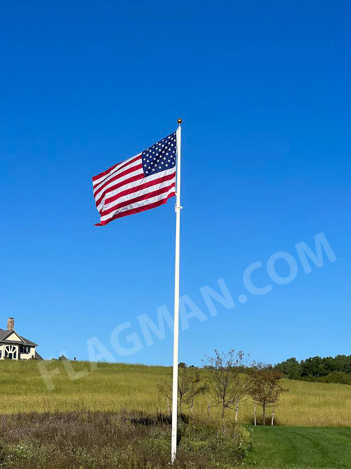 Flagmore™ Fiberglass Flagpole with External Rope - 20-Year Warranty | Made in USA - Image 8