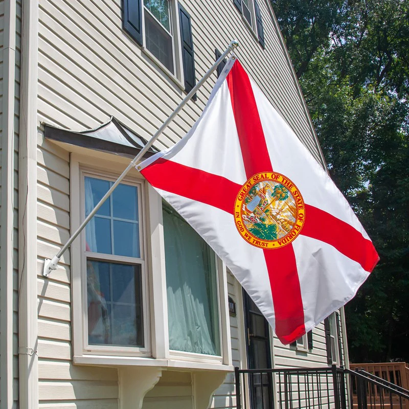 Florida Outdoor Nylon State Flag | Made in USA | Low-Medium Wind Flag - Image 4