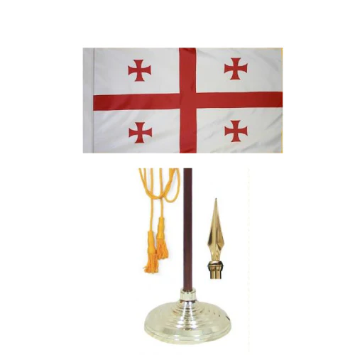 Georgia Republic Indoor / Parade Flag - Image 4