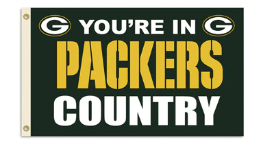 Green Bay Packers Outdoor Flags - Image 3