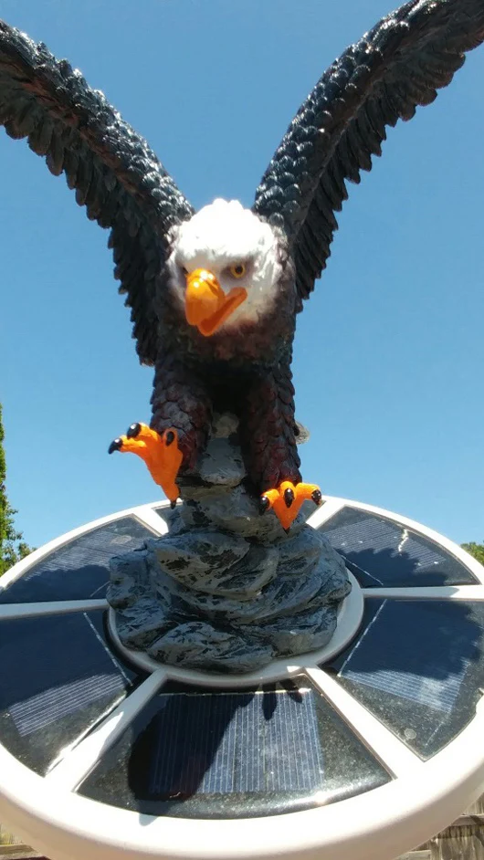 Hand Painted Eagle Topper - Image 4