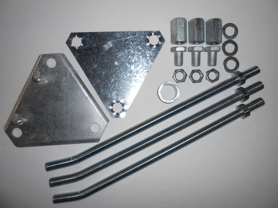 Triangle Hinge Base Kit for 20'-40' Flagmore Fiberglass Flagpole - Image 3