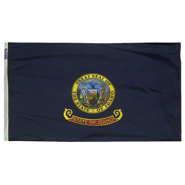 Idaho Outdoor Polyester State Flag | Made in USA | High Wind Flag - Image 2