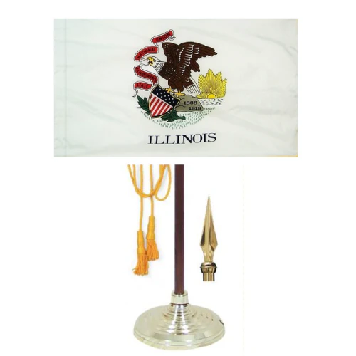 Illinois Indoor / Parade Flag - Image 8