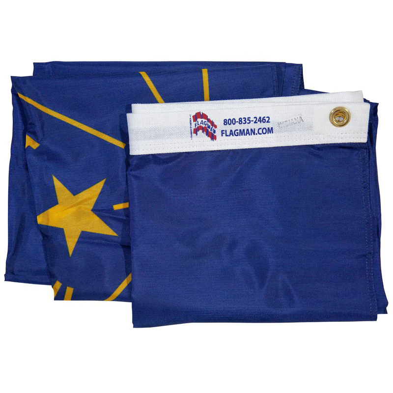 Indiana Outdoor Nylon State Flag | Made in USA | Low-Medium Wind Flag - Image 3