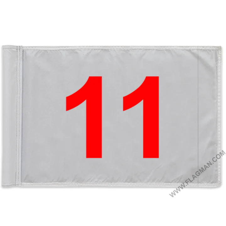 Individual Numbered Golf Flags with Rotating Tube - Image 11
