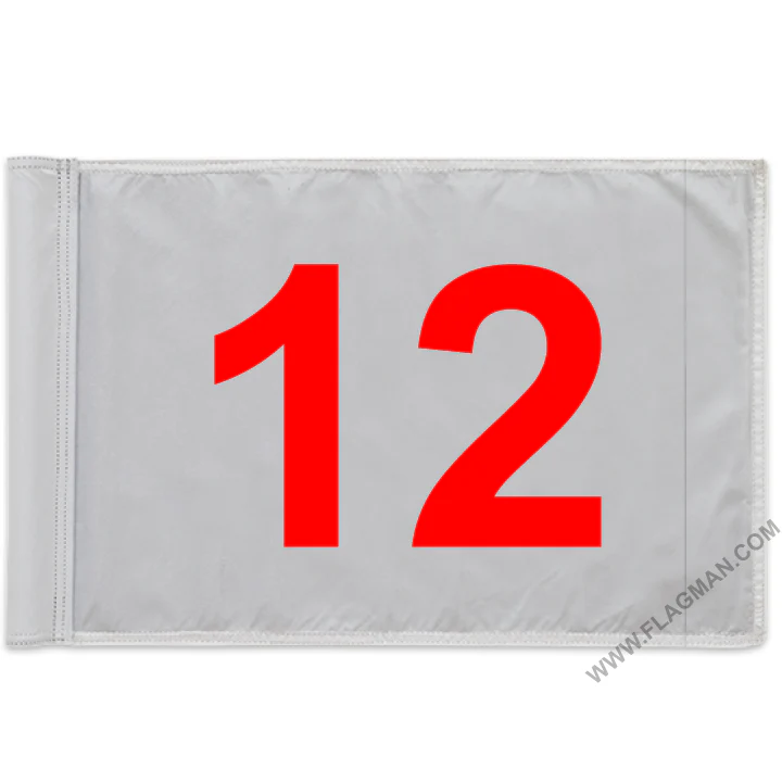 Individual Numbered Golf Flags with Rotating Tube - Image 12