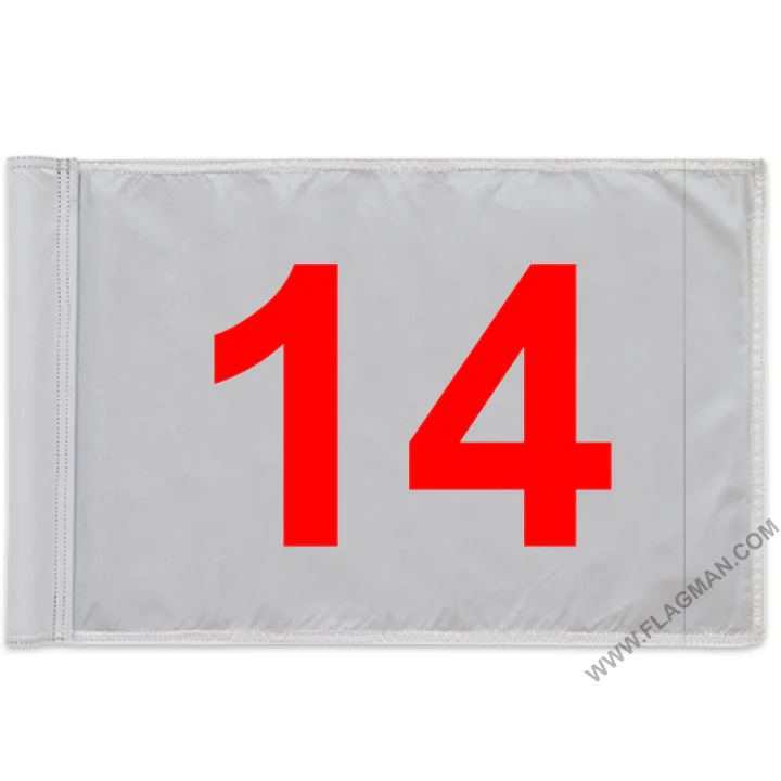 Individual Numbered Golf Flags with Rotating Tube - Image 14