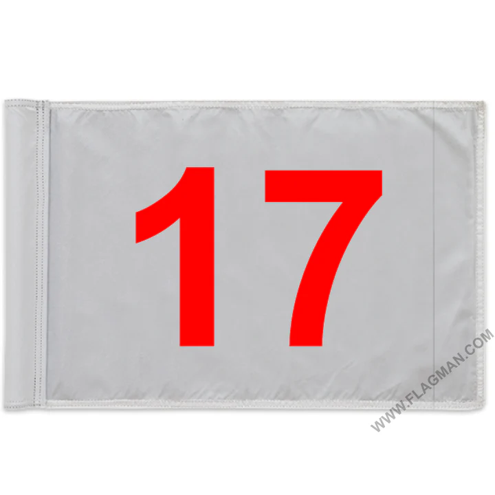Individual Numbered Golf Flags with Rotating Tube - Image 17