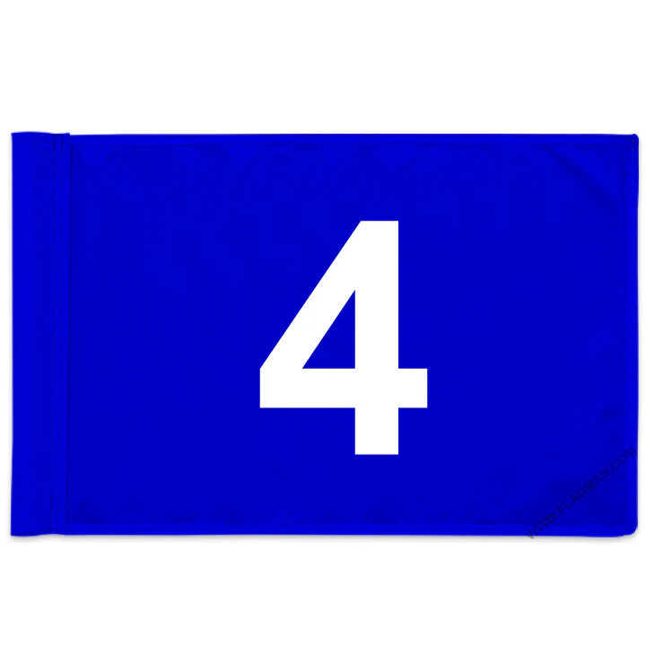 Individual Numbered Golf Flags with Rotating Tube - Image 58