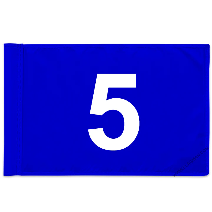 Individual Numbered Golf Flags with Rotating Tube - Image 59