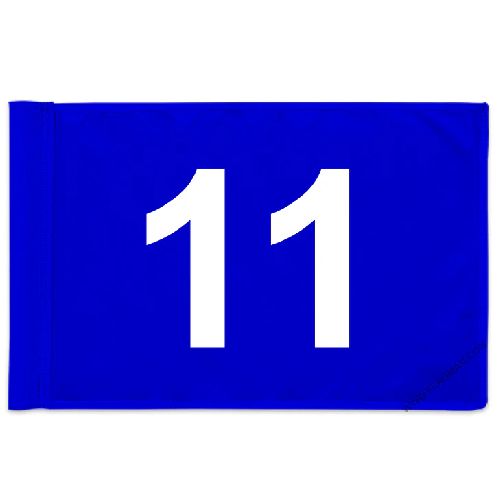 Individual Numbered Golf Flags with Rotating Tube - Image 65