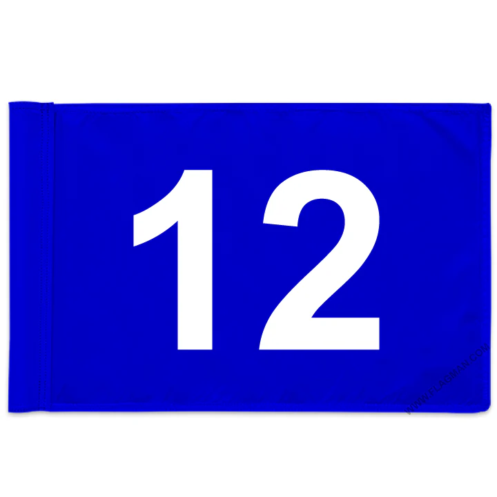 Individual Numbered Golf Flags with Rotating Tube - Image 66