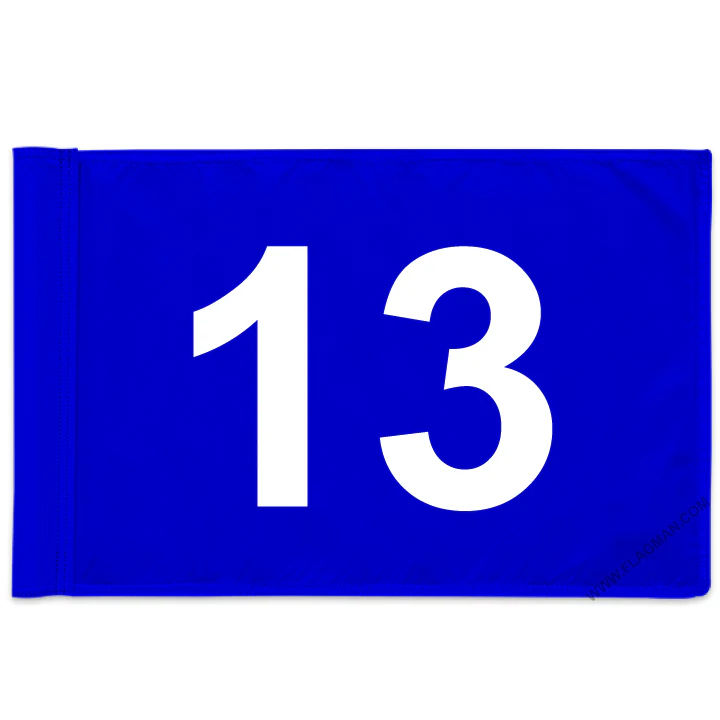 Individual Numbered Golf Flags with Rotating Tube - Image 67