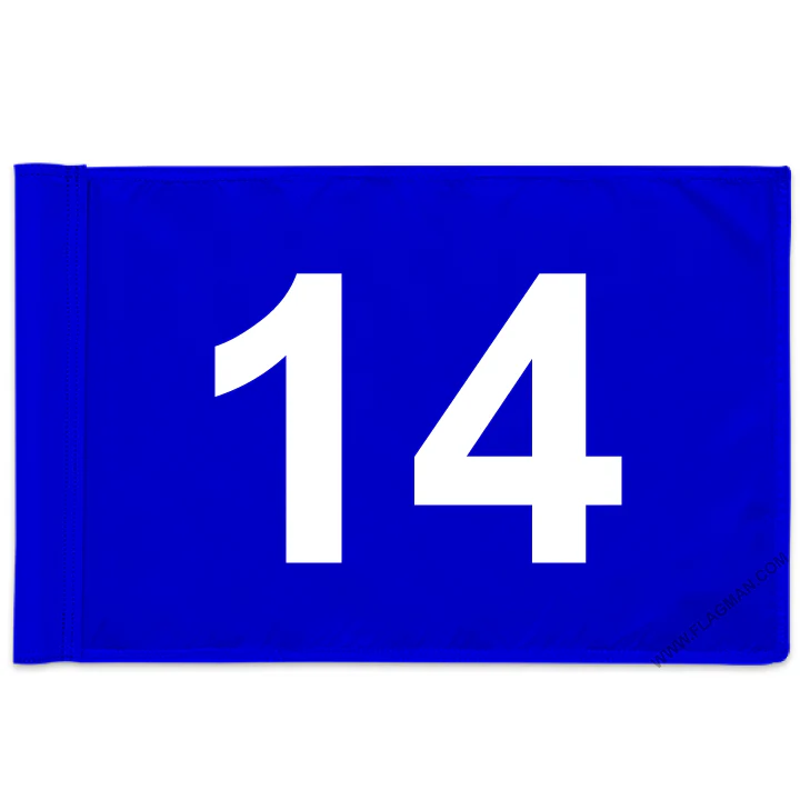 Individual Numbered Golf Flags with Rotating Tube - Image 68