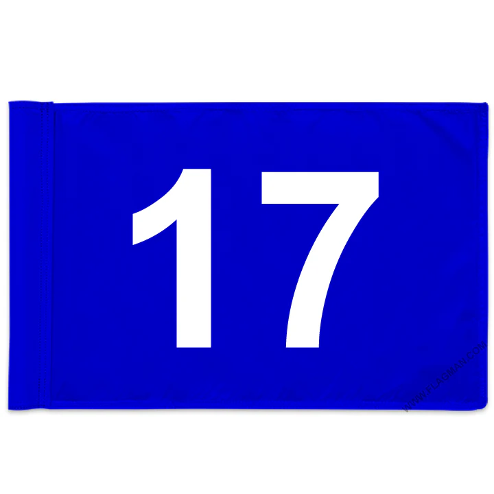 Individual Numbered Golf Flags with Rotating Tube - Image 71
