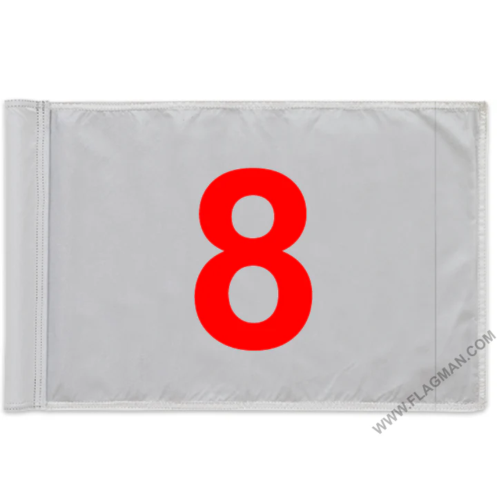 Individual Numbered Golf Flags with Rotating Tube - Image 8