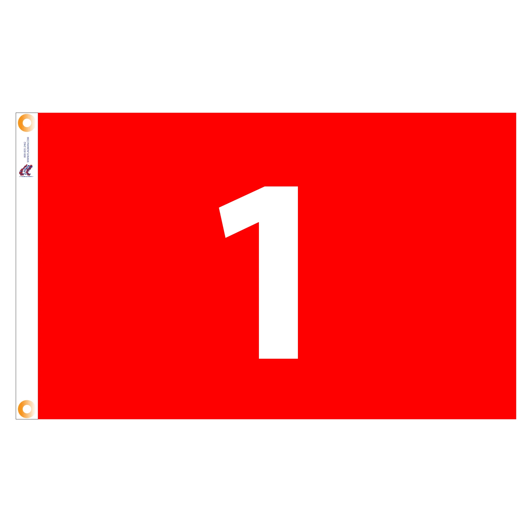 Individual Numbered Golf Flags with Grommets - Image 19