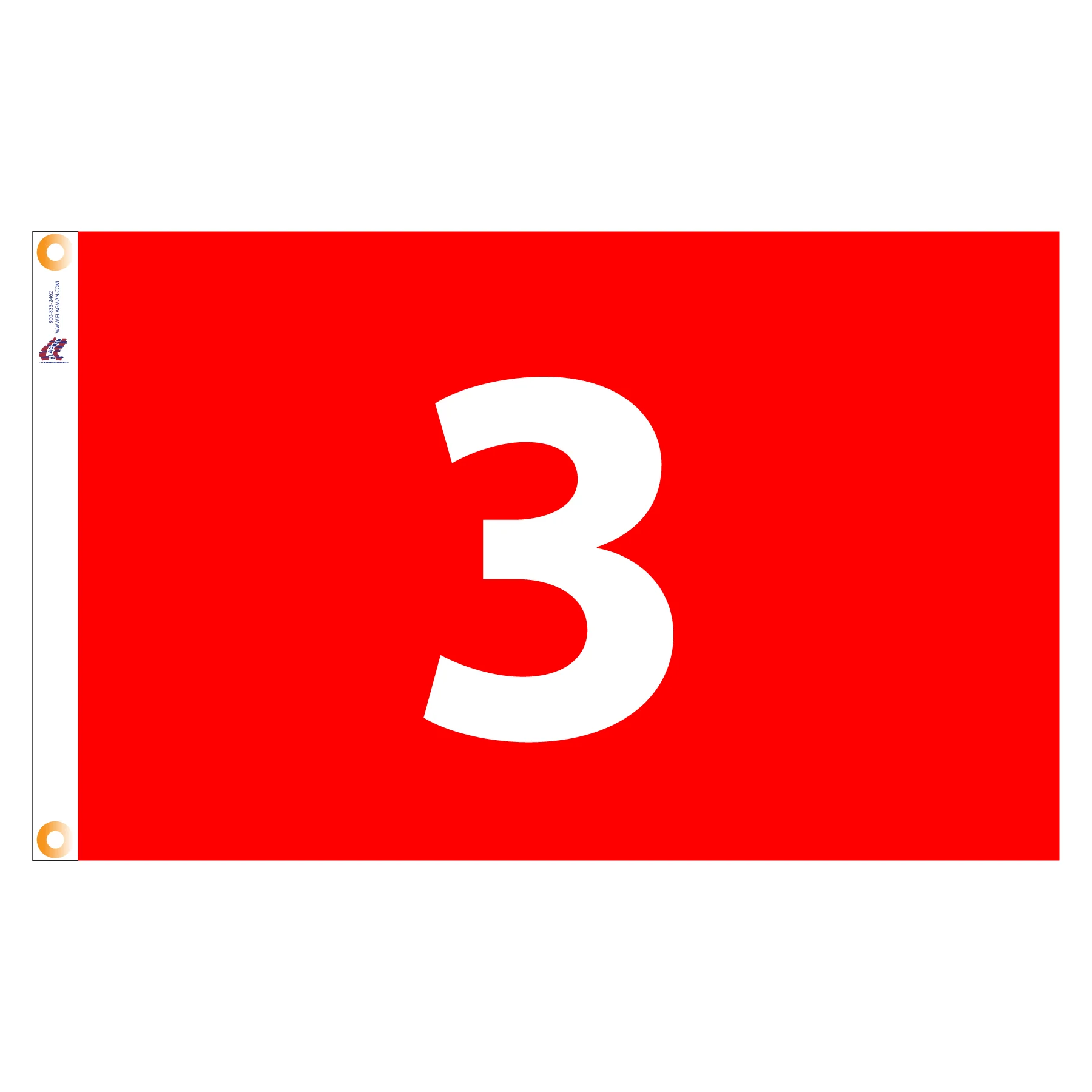Individual Numbered Golf Flags with Grommets - Image 21