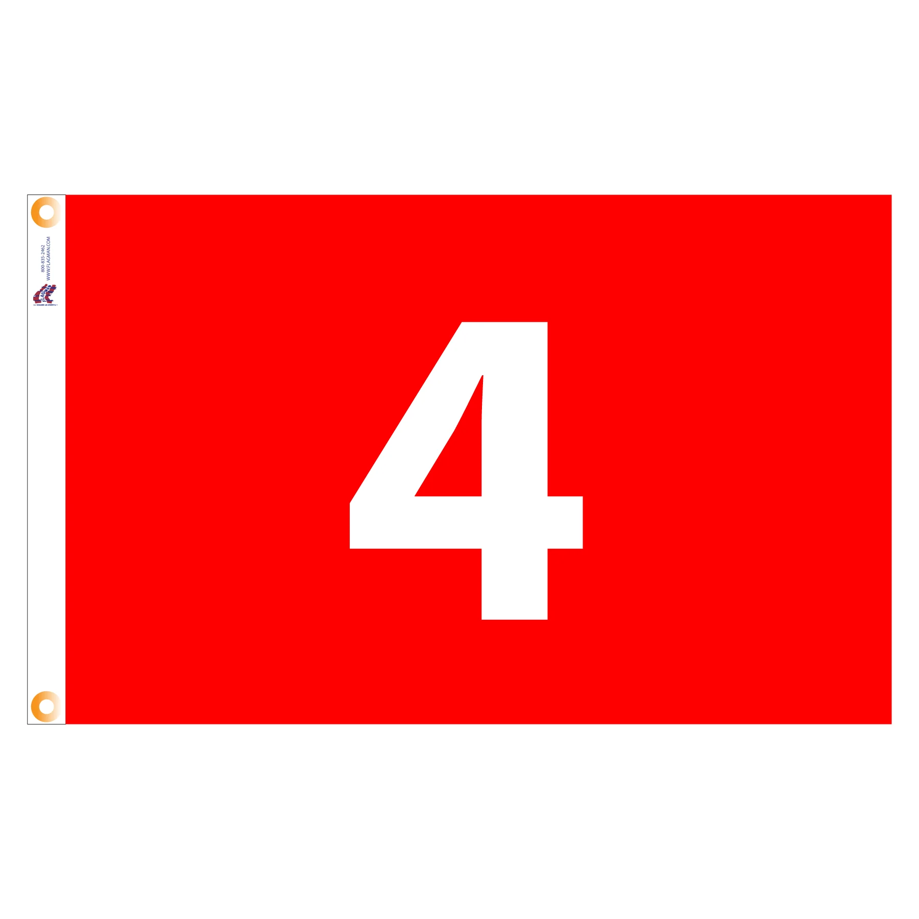 Individual Numbered Golf Flags with Grommets - Image 22