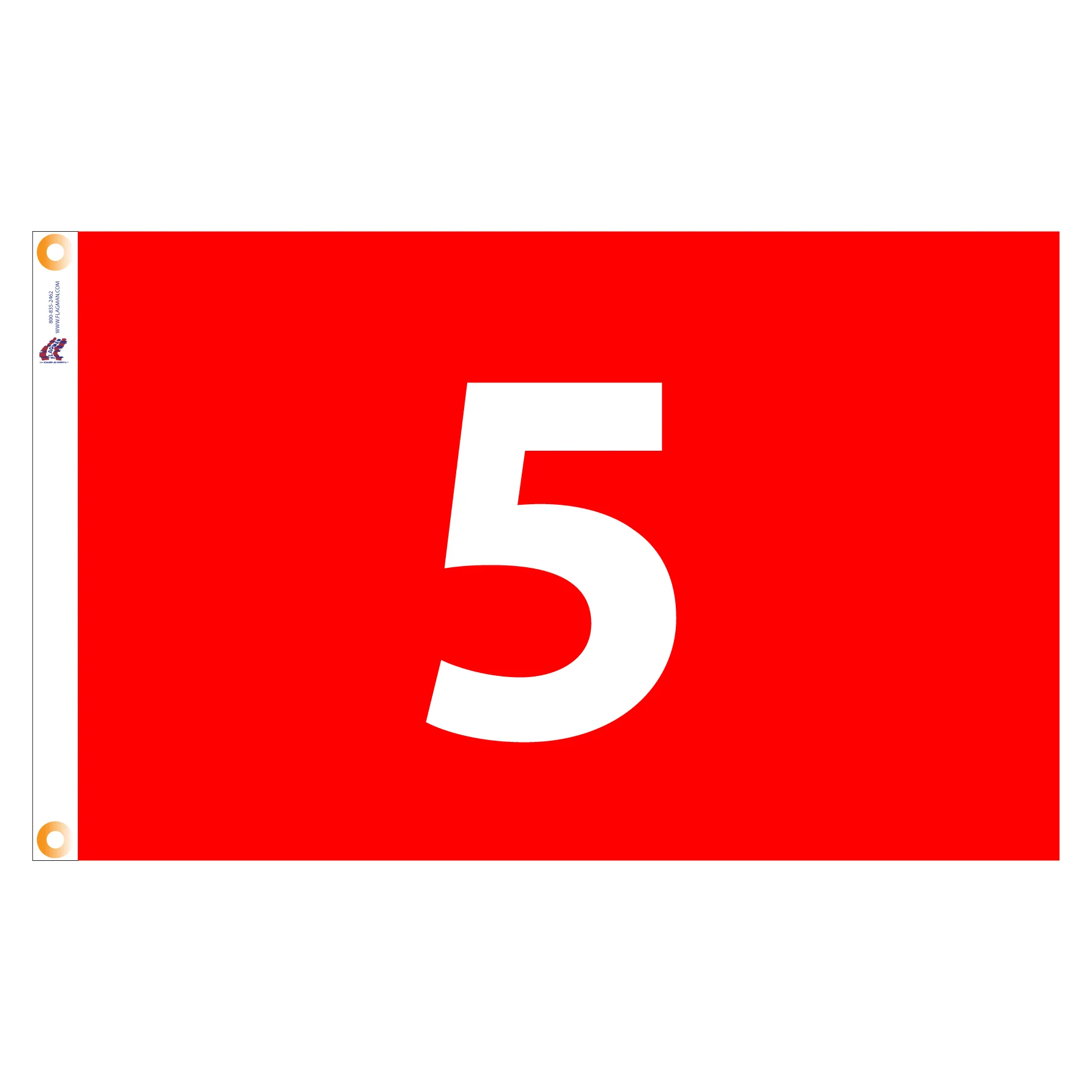 Individual Numbered Golf Flags with Grommets - Image 23
