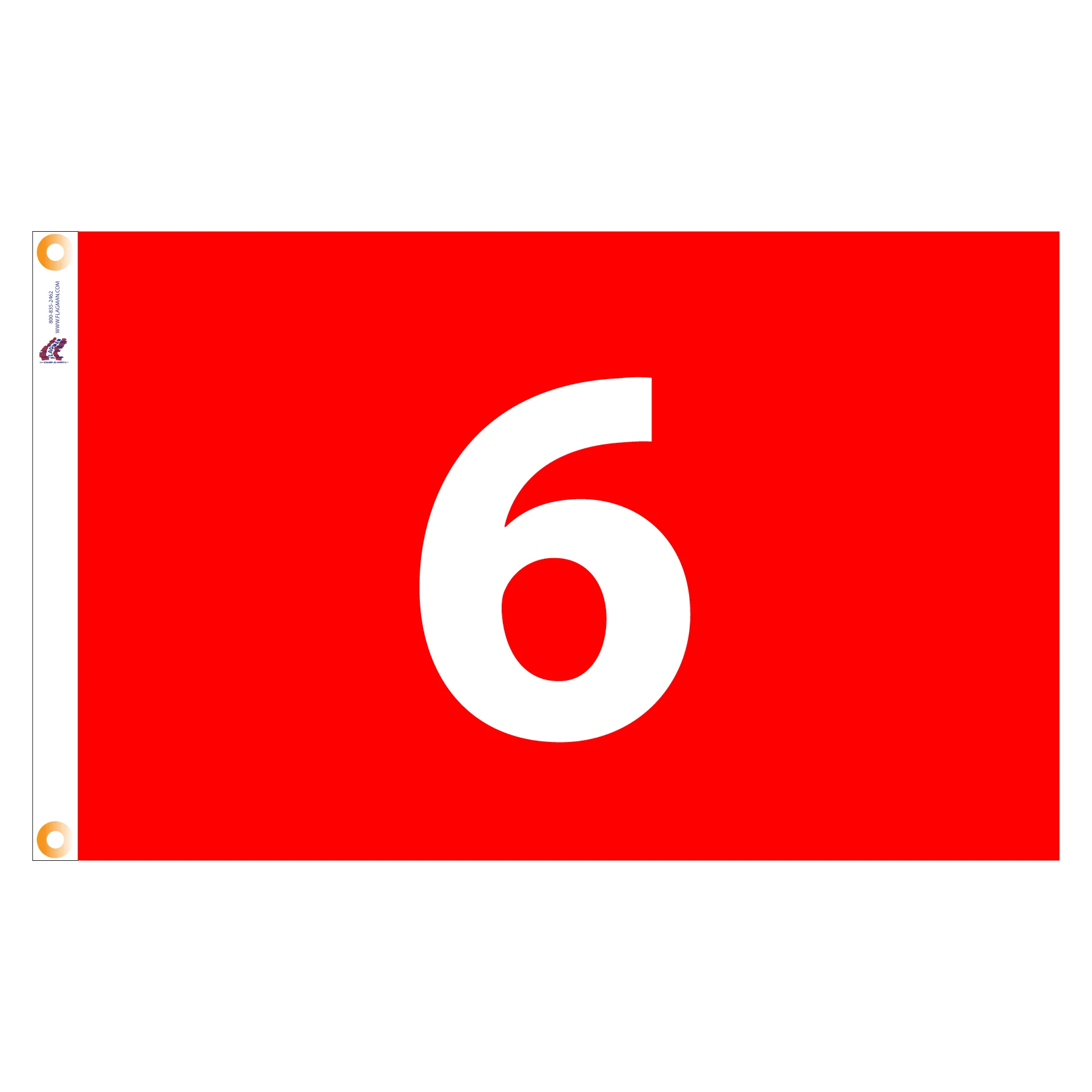 Individual Numbered Golf Flags with Grommets - Image 24