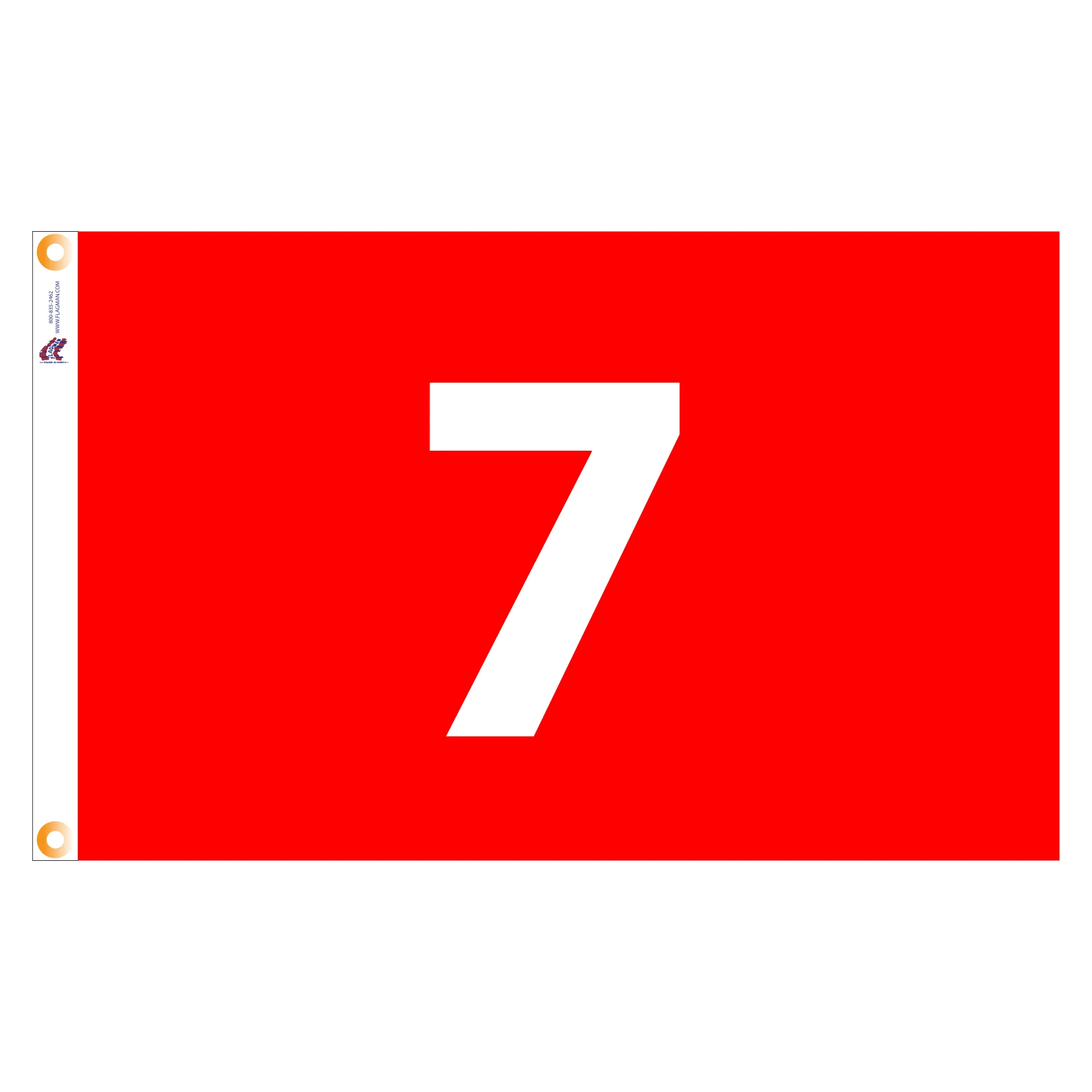 Individual Numbered Golf Flags with Grommets - Image 25