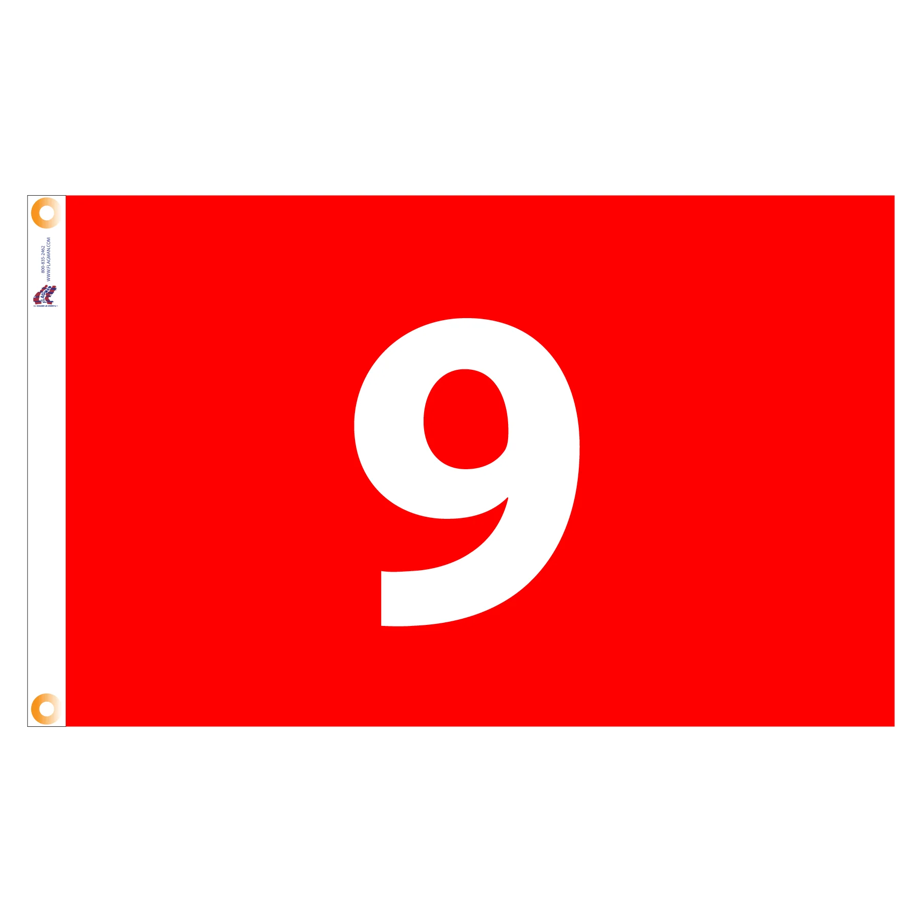 Individual Numbered Golf Flags with Grommets - Image 27