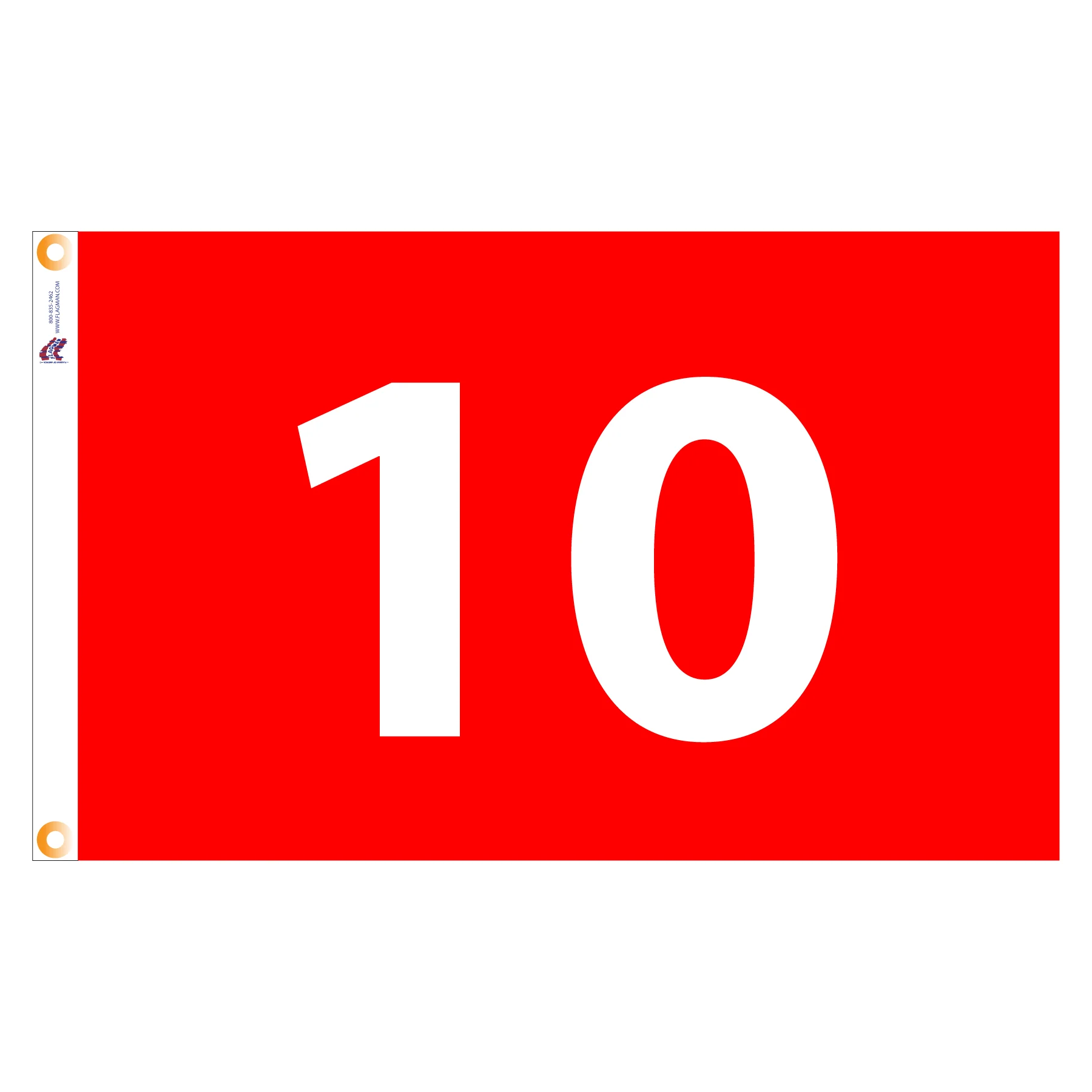 Individual Numbered Golf Flags with Grommets - Image 28