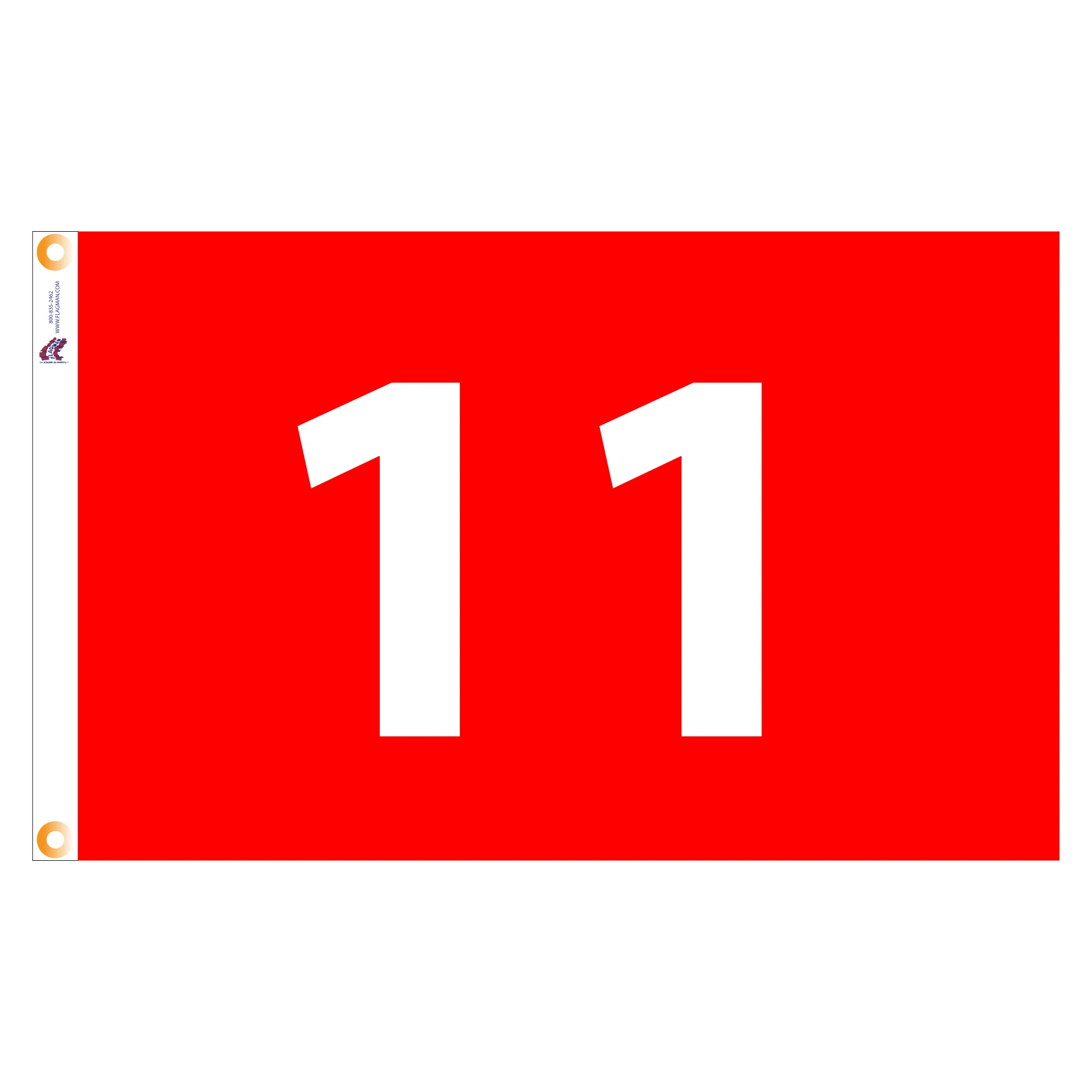 Individual Numbered Golf Flags with Grommets - Image 29