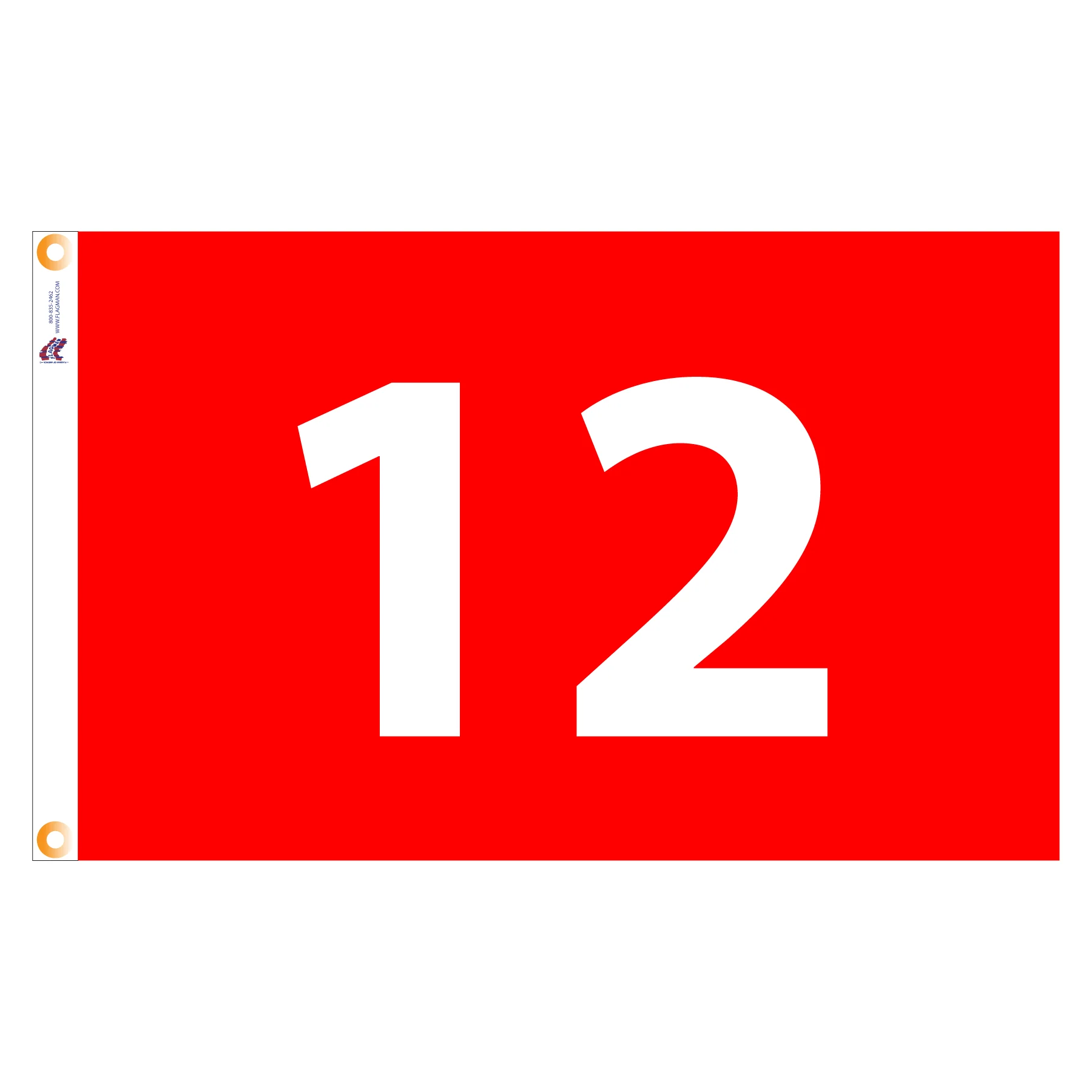 Individual Numbered Golf Flags with Grommets - Image 30