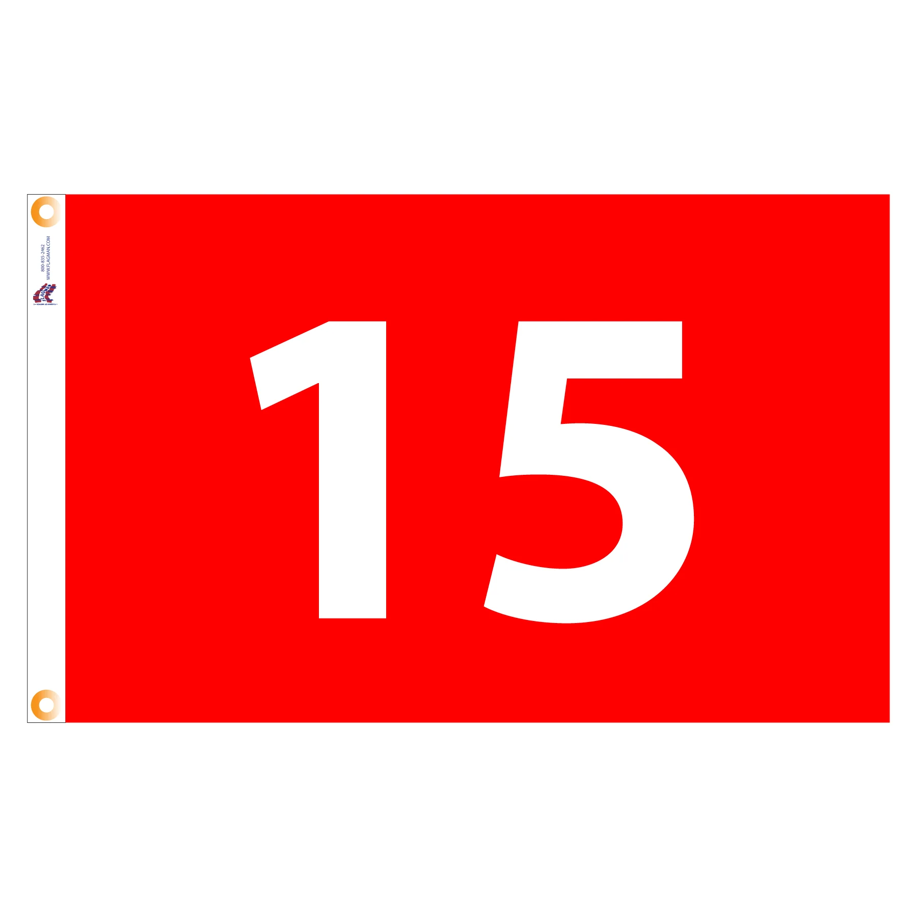 Individual Numbered Golf Flags with Grommets - Image 33