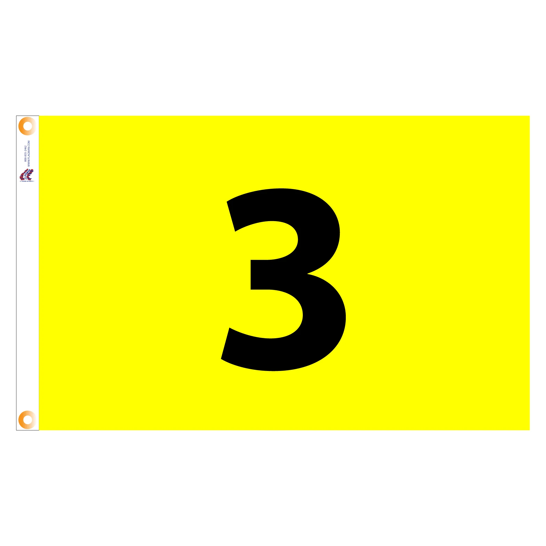 Individual Numbered Golf Flags with Grommets - Image 39