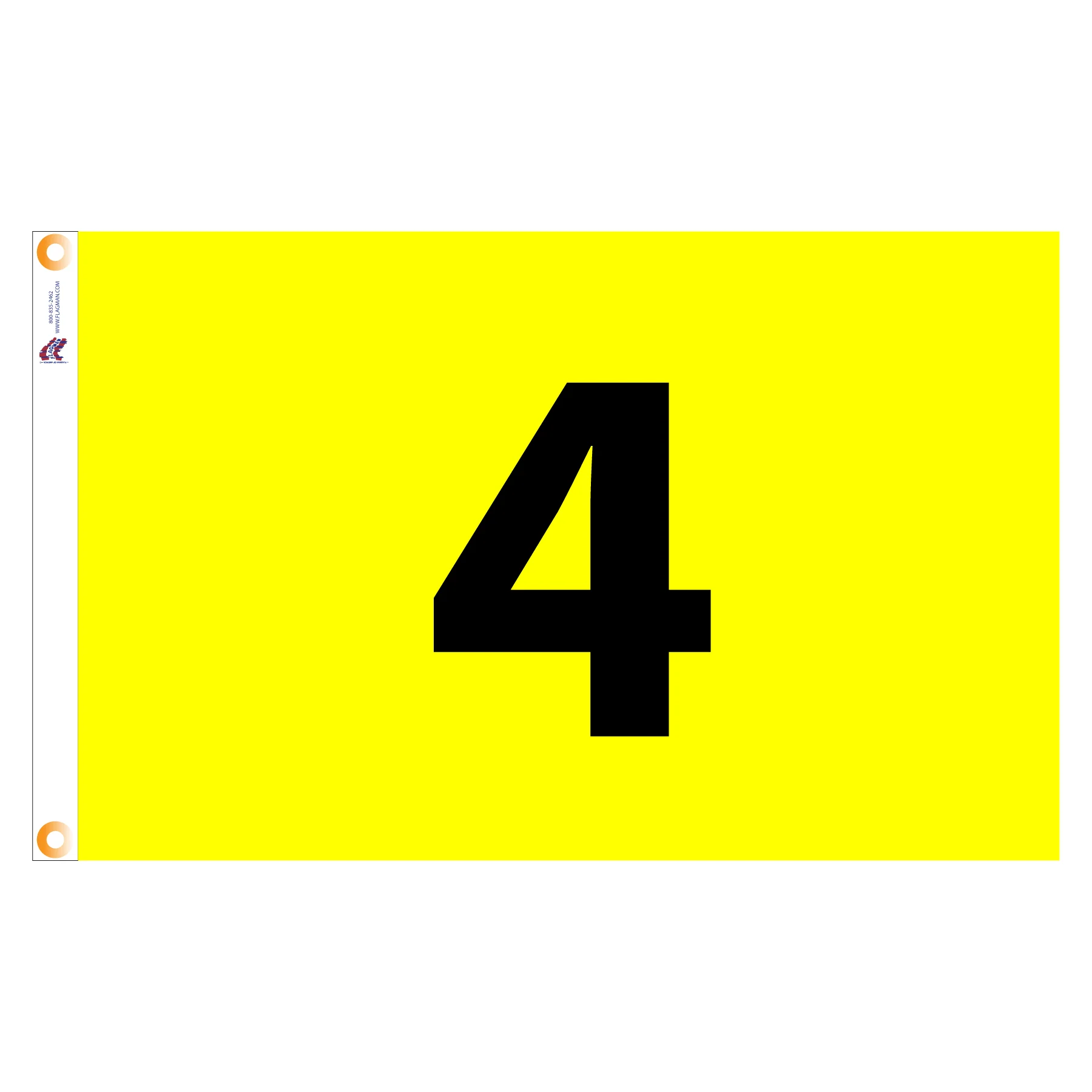 Individual Numbered Golf Flags with Grommets - Image 40