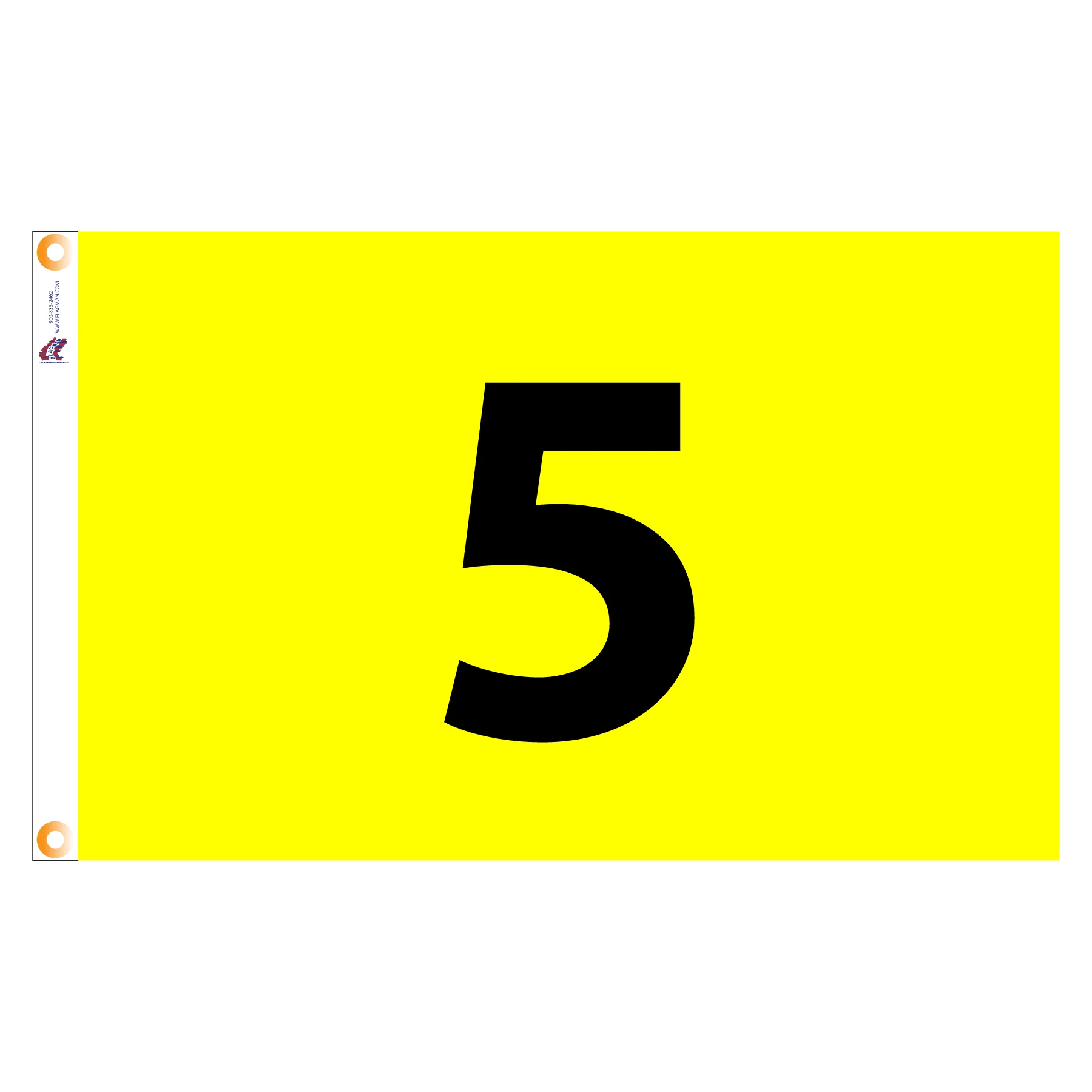 Individual Numbered Golf Flags with Grommets - Image 41