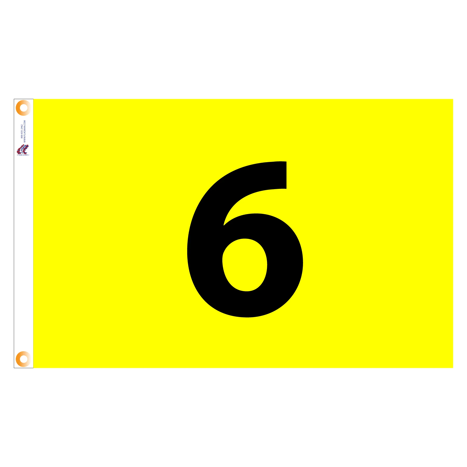 Individual Numbered Golf Flags with Grommets - Image 42