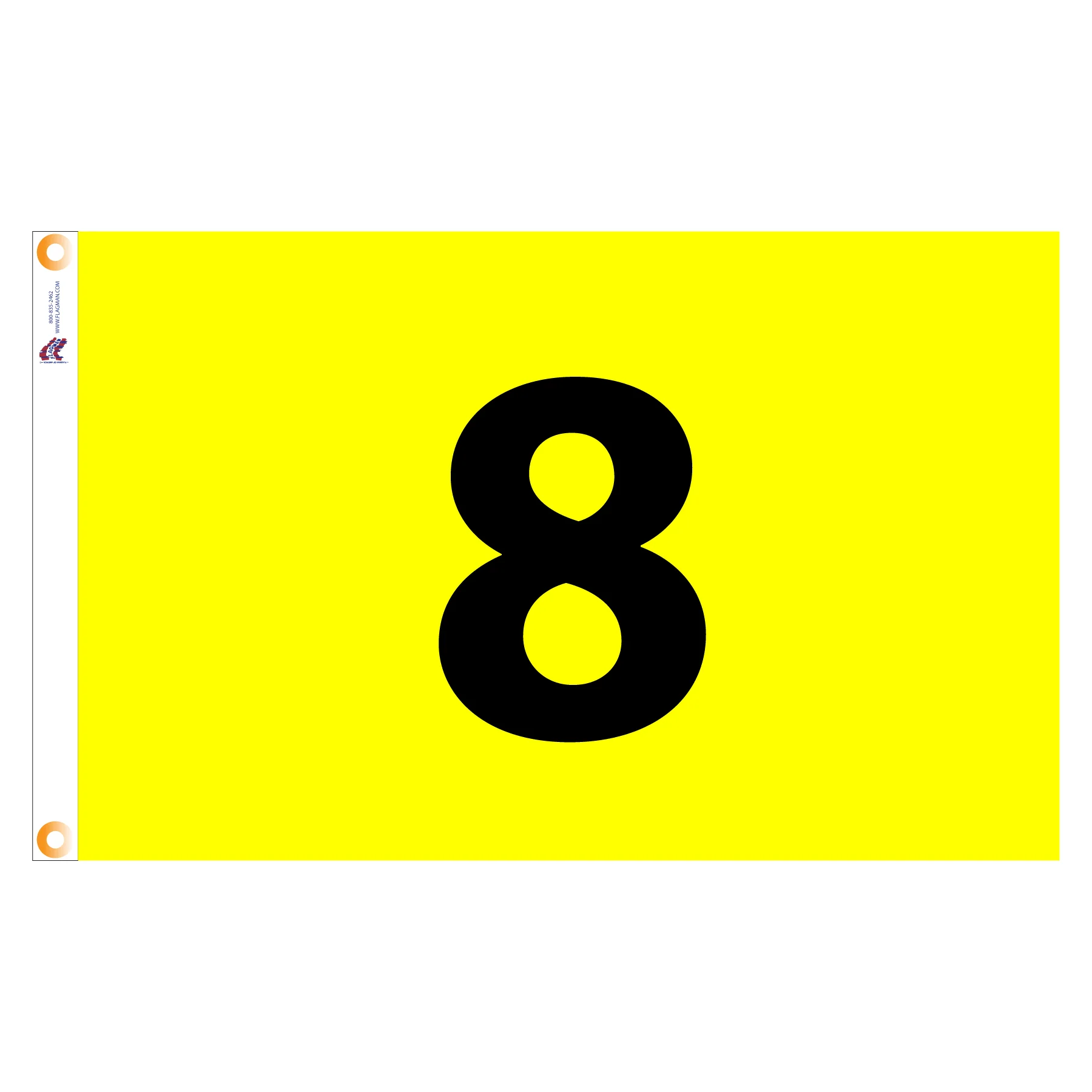 Individual Numbered Golf Flags with Grommets - Image 44