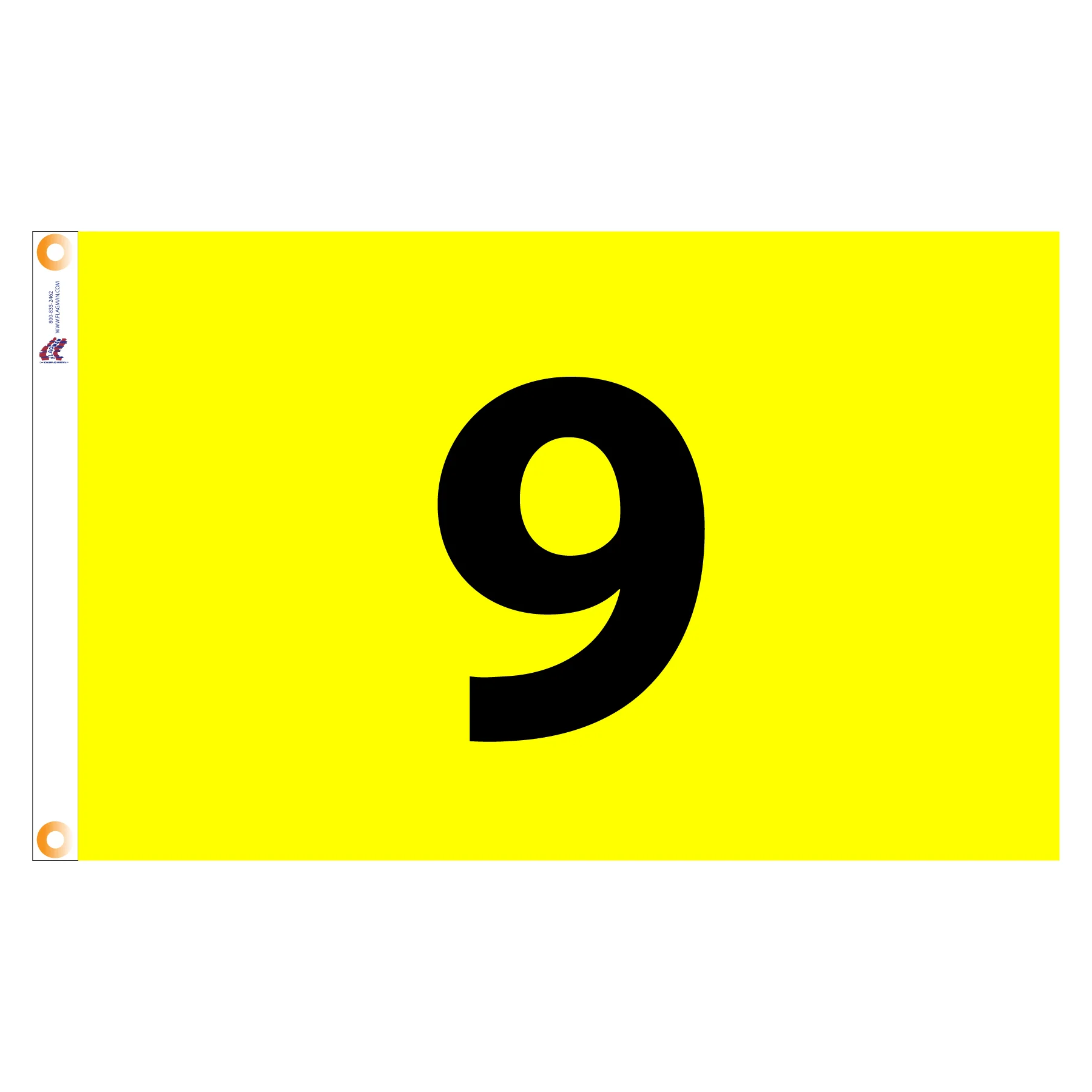 Individual Numbered Golf Flags with Grommets - Image 45