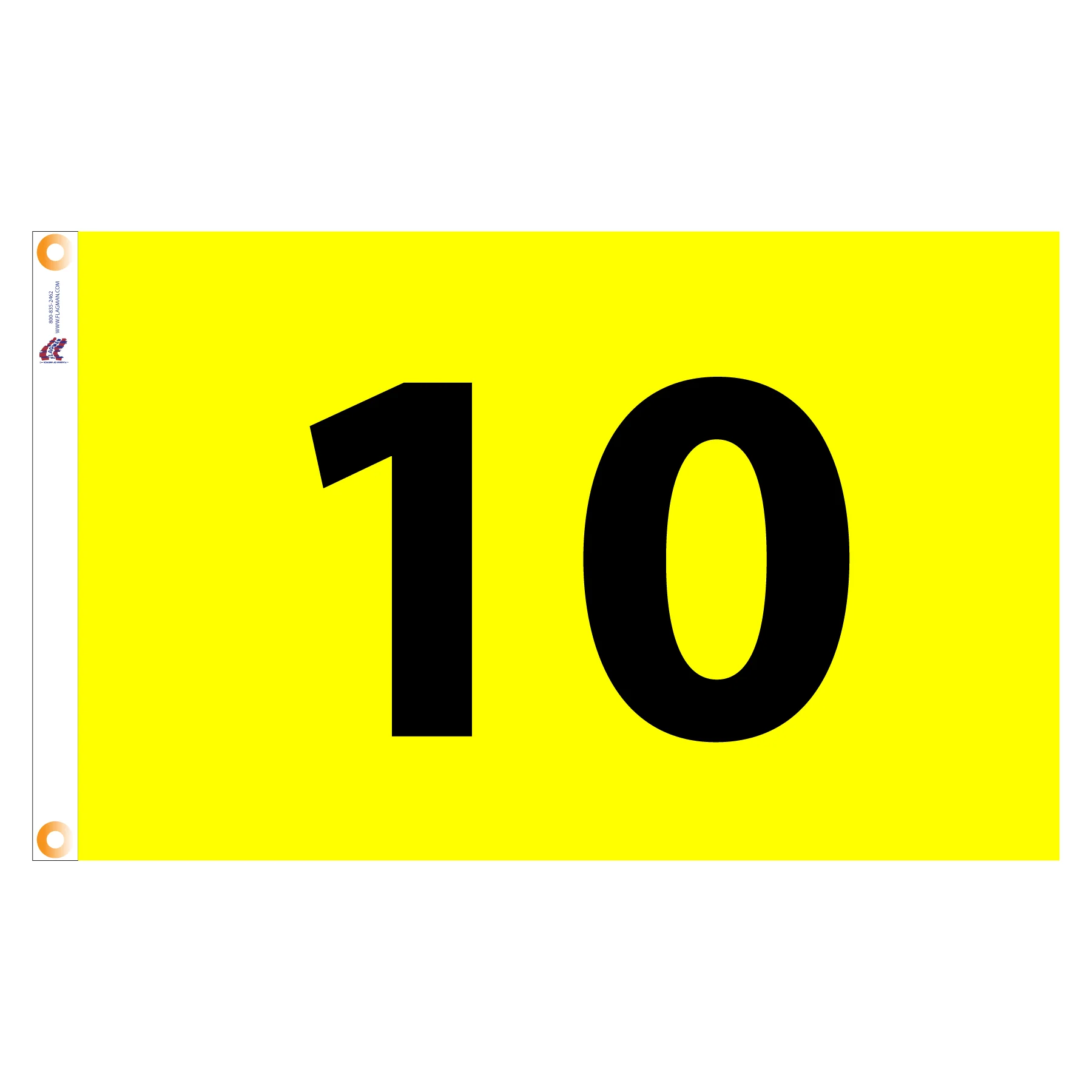Individual Numbered Golf Flags with Grommets - Image 46