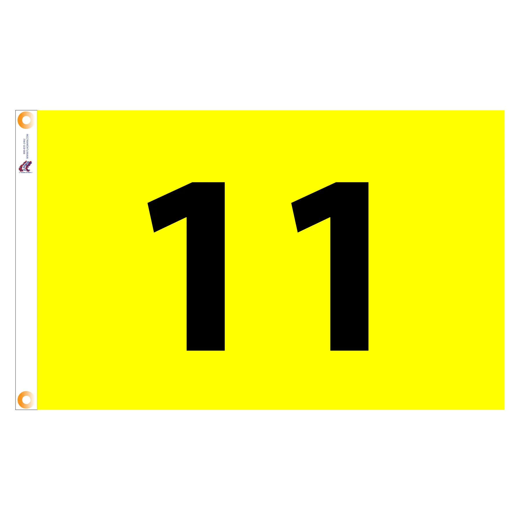 Individual Numbered Golf Flags with Grommets - Image 47