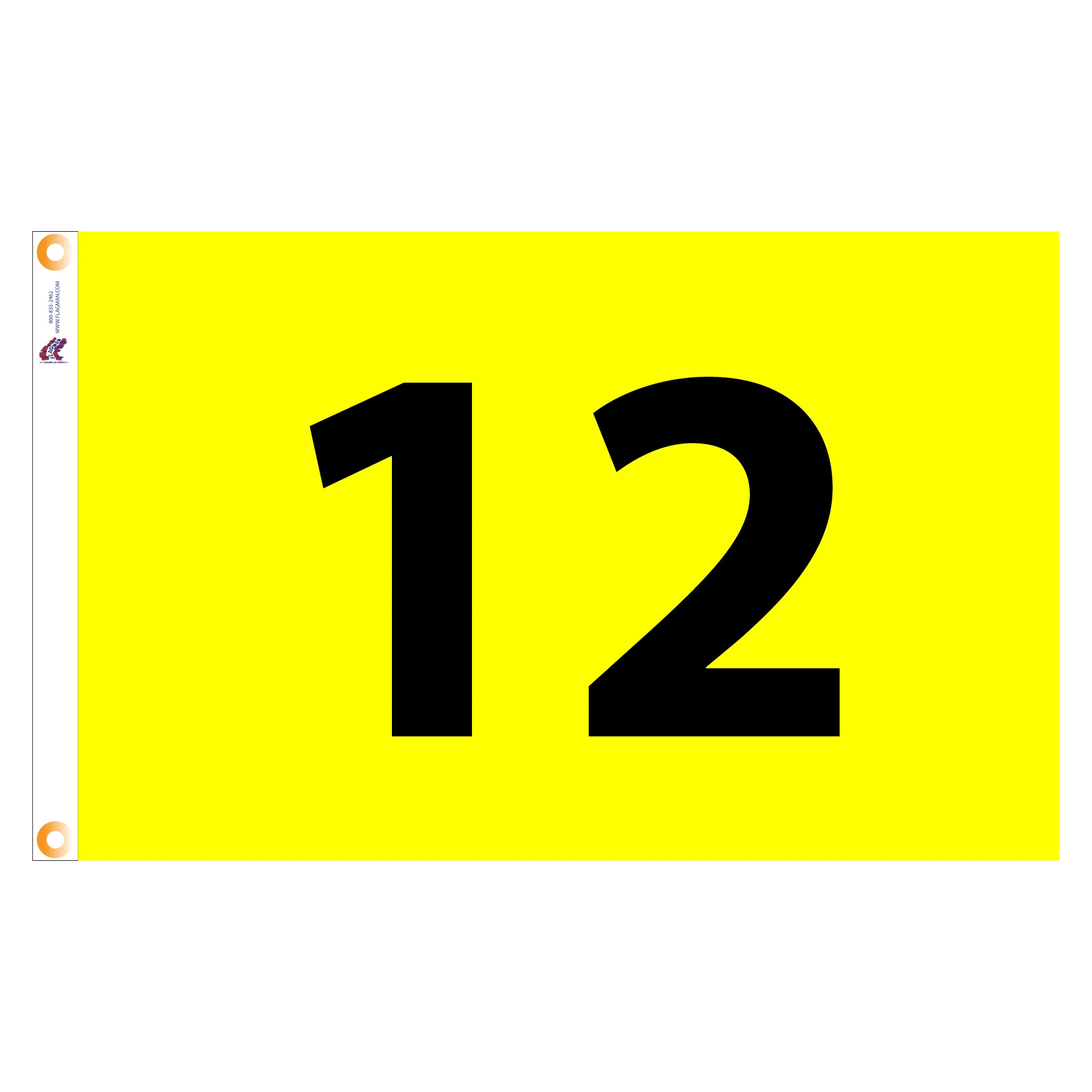 Individual Numbered Golf Flags with Grommets - Image 48