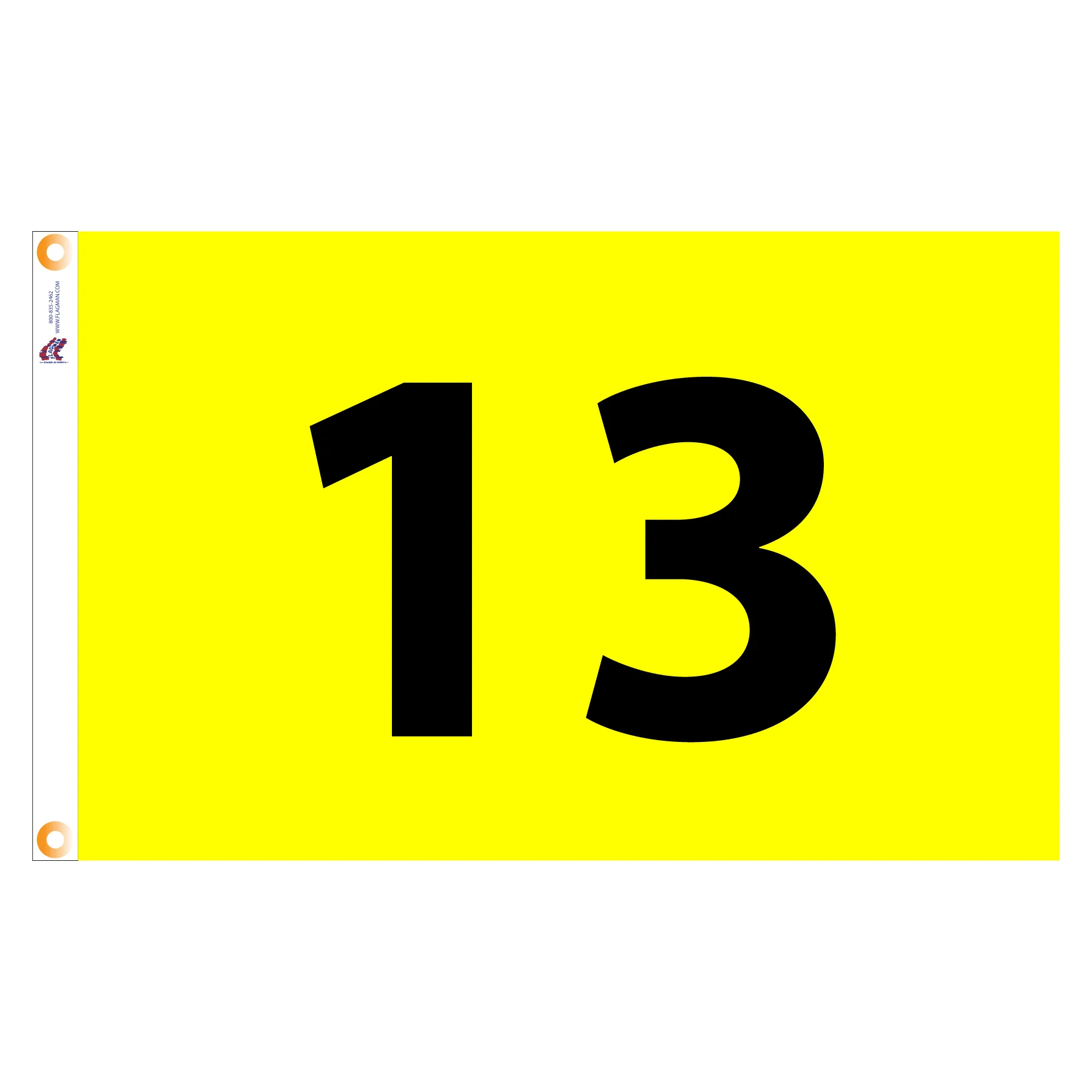 Individual Numbered Golf Flags with Grommets - Image 49