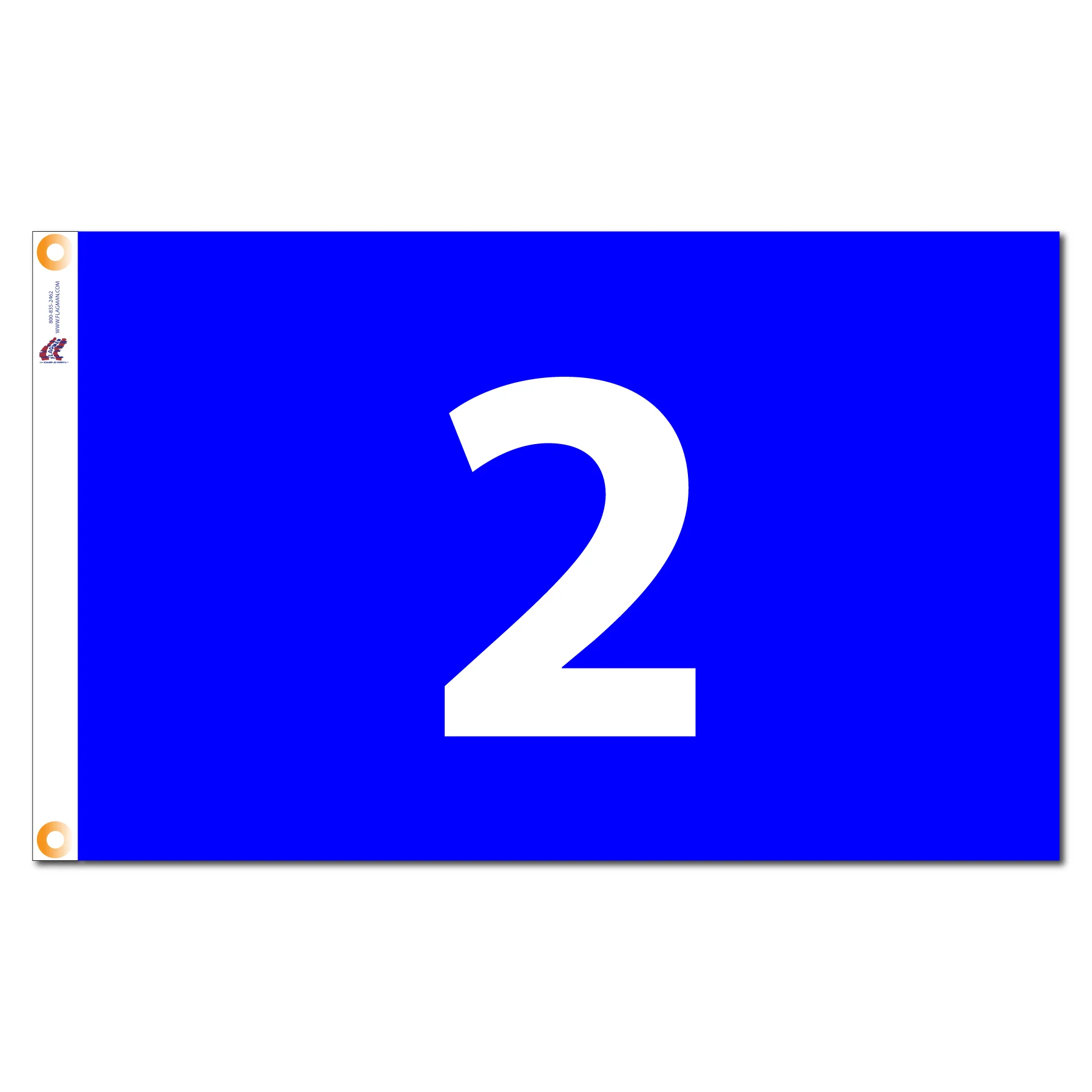 Individual Numbered Golf Flags with Grommets - Image 56