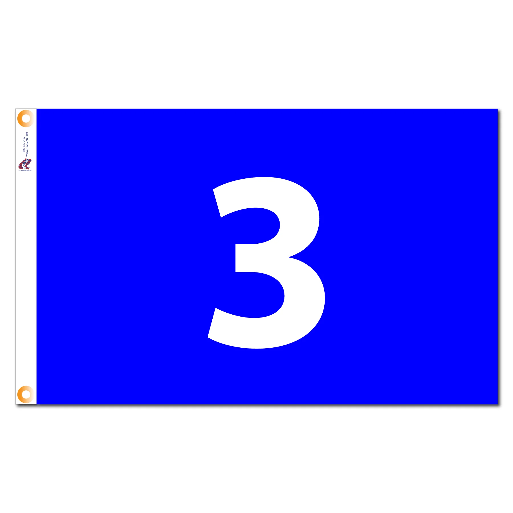 Individual Numbered Golf Flags with Grommets - Image 57