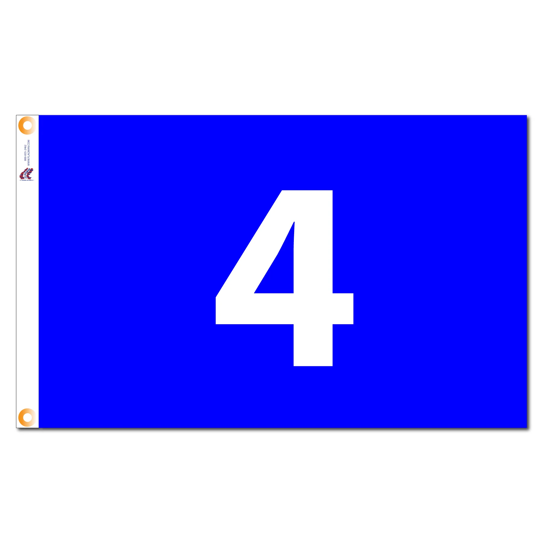 Individual Numbered Golf Flags with Grommets - Image 58